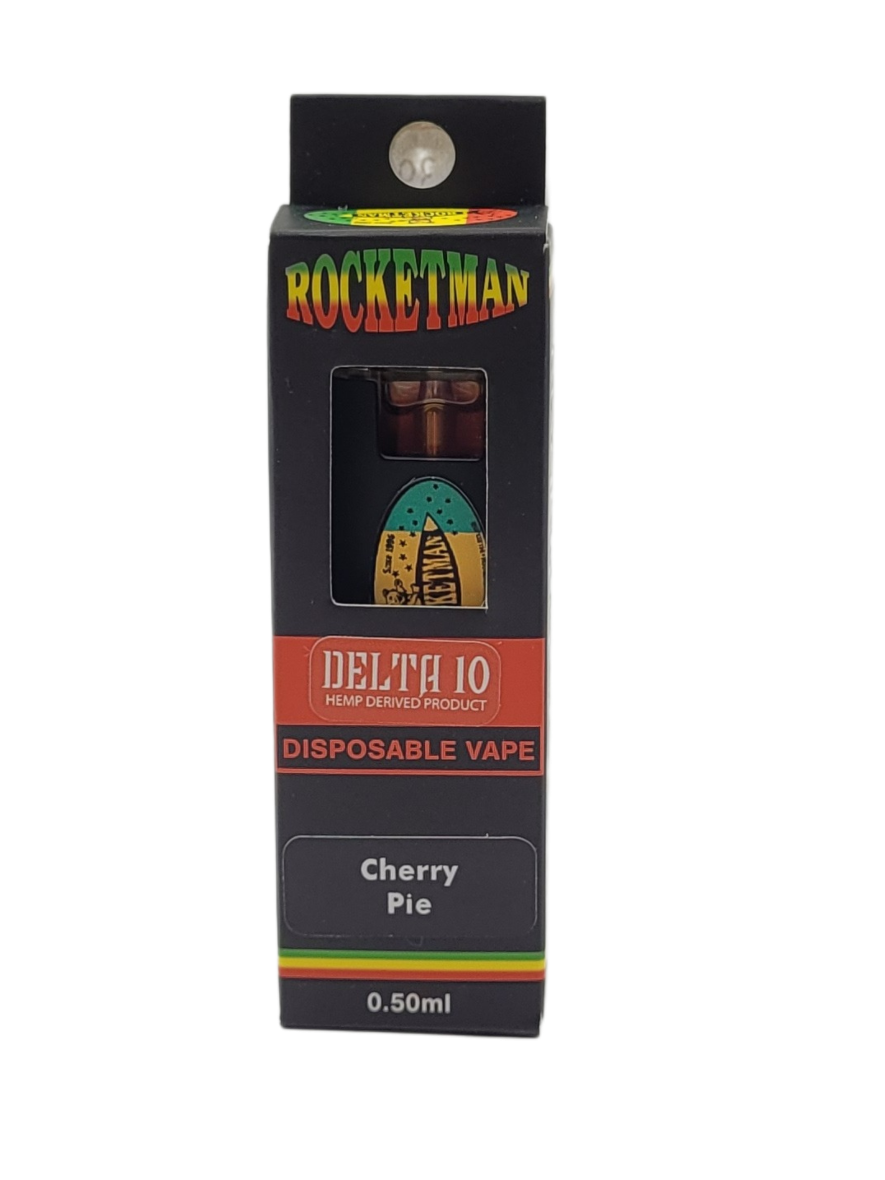 Rocketman D10 (Delta 10) Disposable Cartridge 500 mg  (4 flavors)