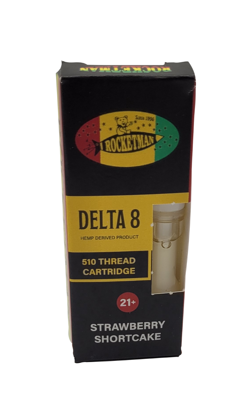 Rocketman D8 (Delta 8) Cartridge - 1000 mg (4 flavors)